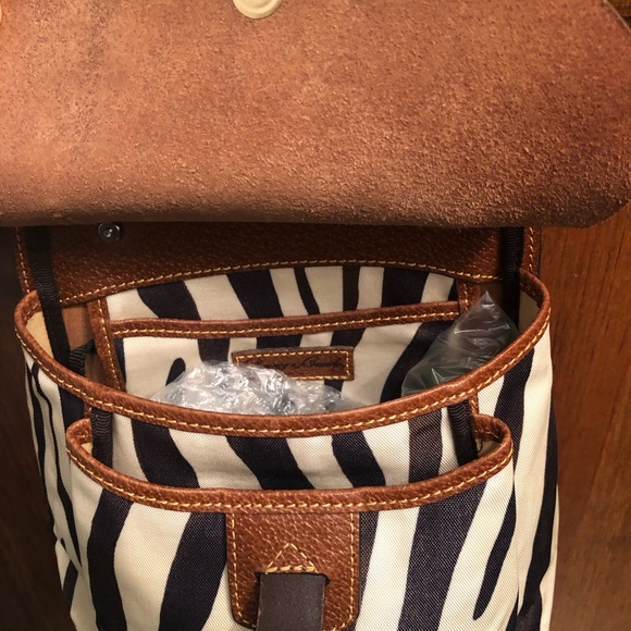 Dooney & Bourke Serengeti Nylon, Leather Crossbody - Picture 5 of 7